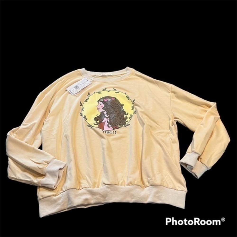 New romwe Virgo crew neck